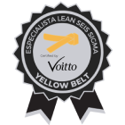 selo CERTIFICAÇÃO YELLOW BELT