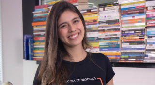 Imagem de um profissional em Gestão